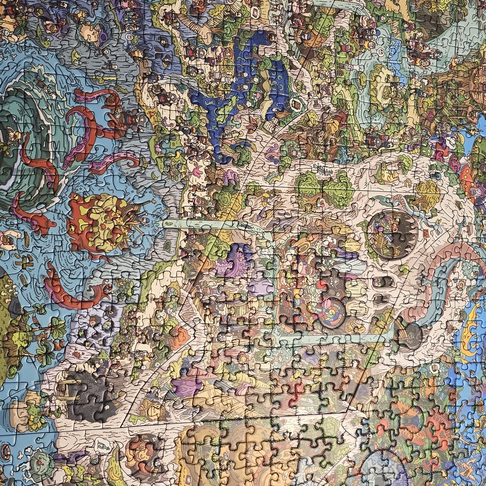 The Peckish Pirates 1000-Piece Jigsaw Puzzle The Magic Puzzle Company Series 4 - Picture 7 of 10